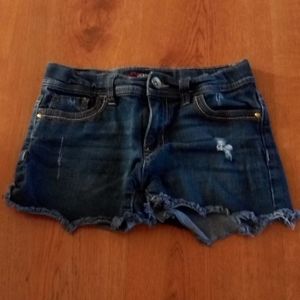 Kid party jean shorts